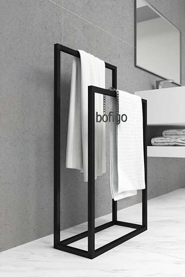 Metal Havluluk Banyo Düzenleyici Dekoratif Havluluk